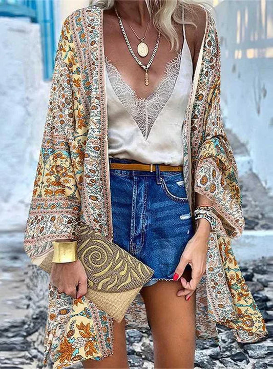 Carmella - Kimono bohemio vintage