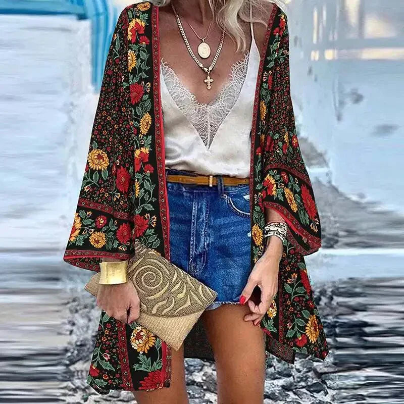 Carmella - Kimono bohemio vintage