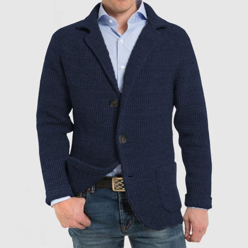 Lois - Elegante chaqueta para hombre con mangas largas y bolsillos con solapa