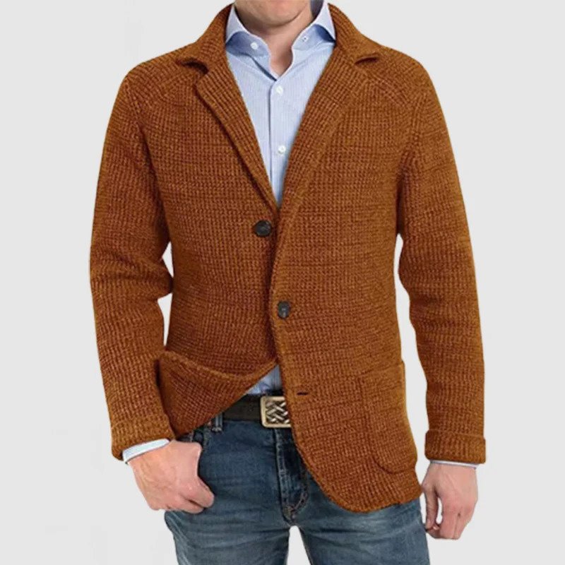 Lois - Elegante chaqueta para hombre con mangas largas y bolsillos con solapa