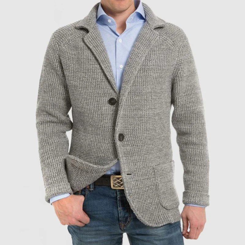 Lois - Elegante chaqueta para hombre con mangas largas y bolsillos con solapa