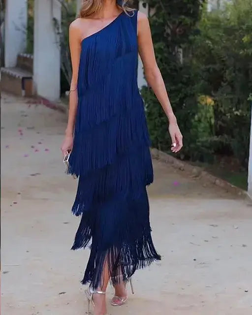 Vestido Flecos Andaluz